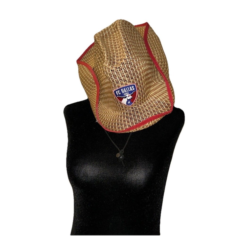 FC Dallas Cowboy Straw Hat Major Soccer League